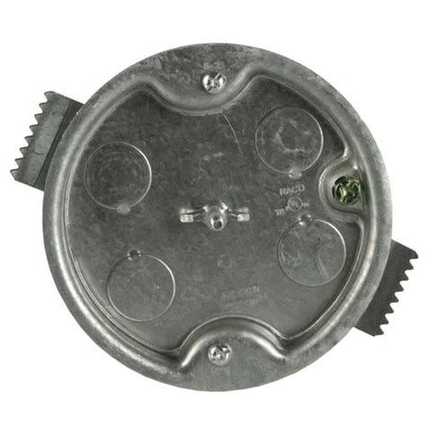 round steel junction box|round shallow wall electrical box.